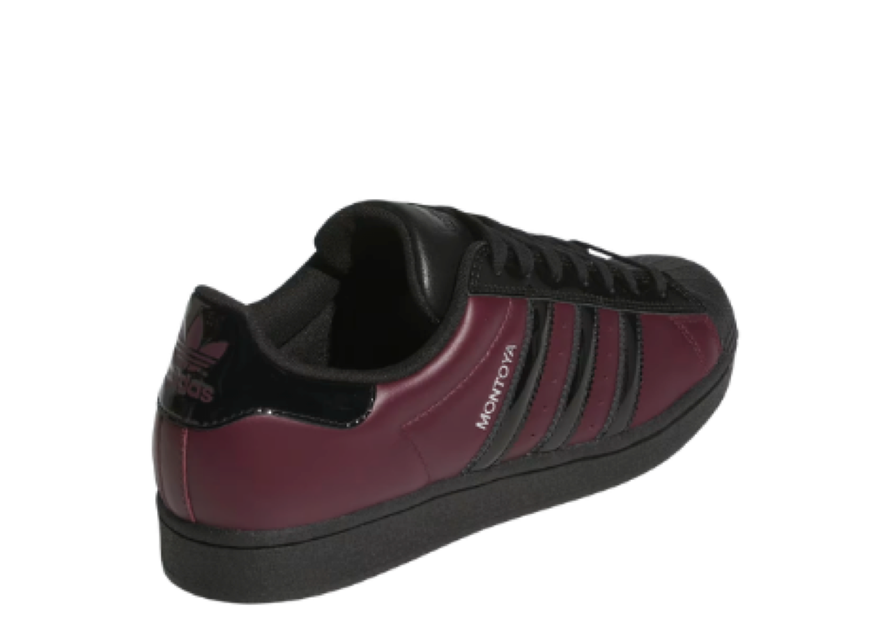 Adidas Superstar ADV Marcos Montoya Maroon - photo 3