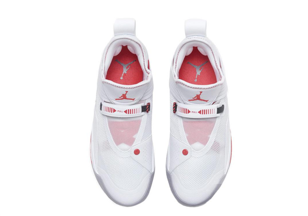 Jordan XXXIII SE White Gym Red Black - photo 2