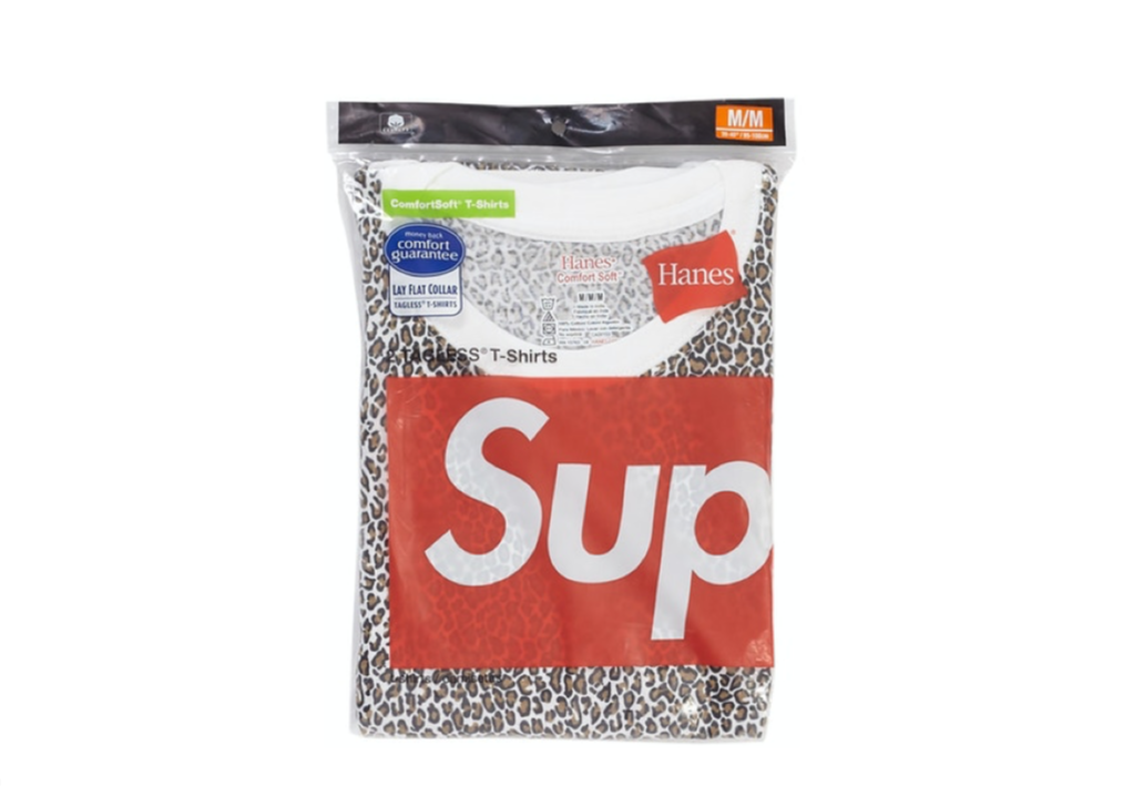 Supreme Hanes Leopard Tagless Tees (2 Pack) Leopard - photo 2