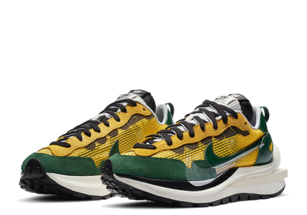 Nike Vaporwaffle sacai Tour Yellow Stadium Green - photo 2
