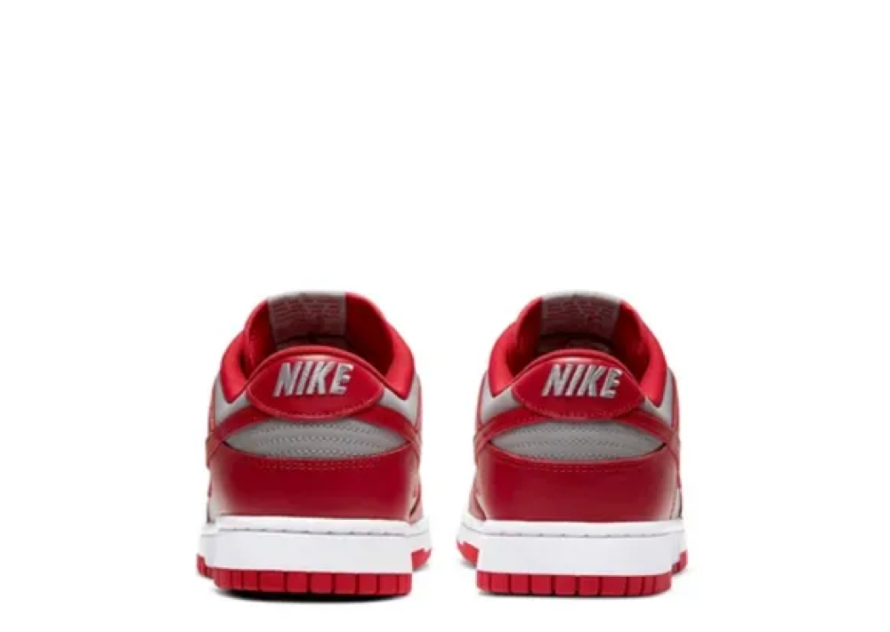 Nike Dunk Low Retro Medium Grey Varsity Red UNLV (2021) - photo 3