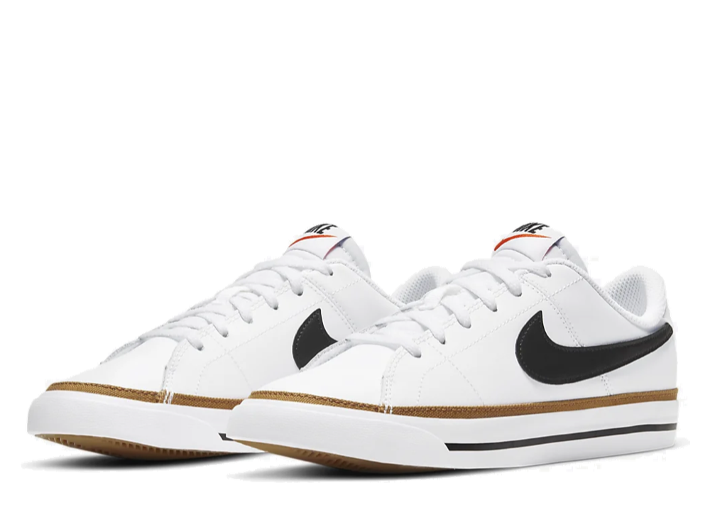 Nike Court Legacy GS White Desert Ochre - photo 2