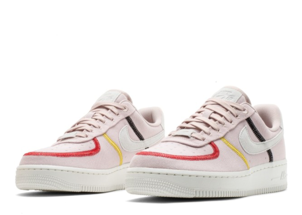 Nike Air Force 1 '07 Low LX Stitched Canvas Siltstone Red (Women's) - photo 2