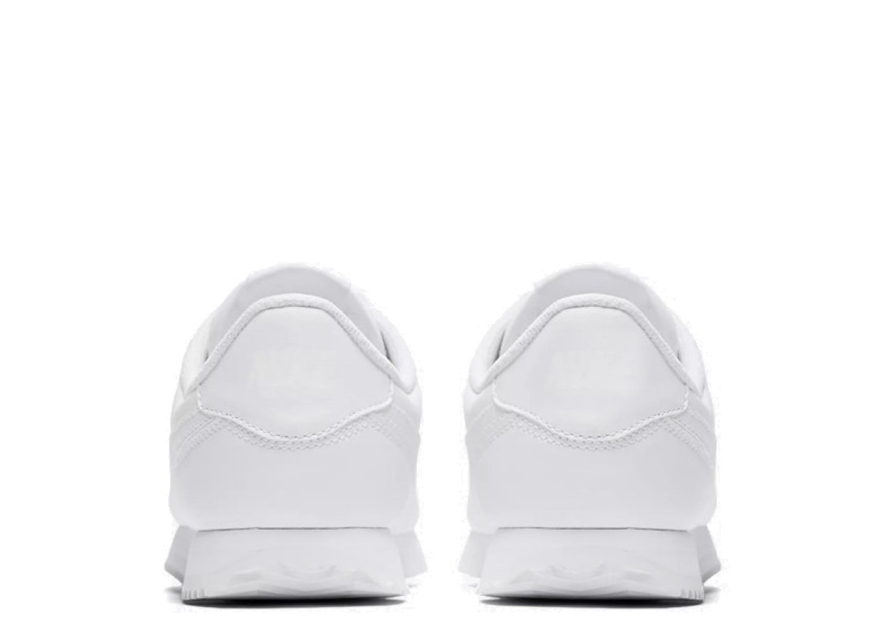 Nike Cortez Basic Triple White (Grade School) - photo 3