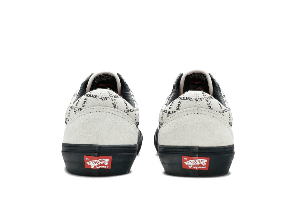 Vans Old Skool Supreme Grid White - photo 3