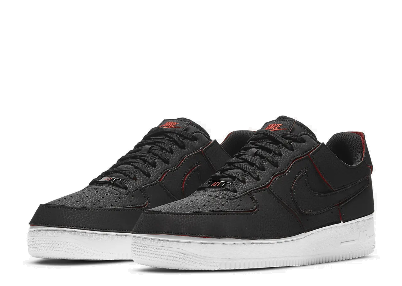 Nike Air Force 1/1 Black Chile Red - photo 2