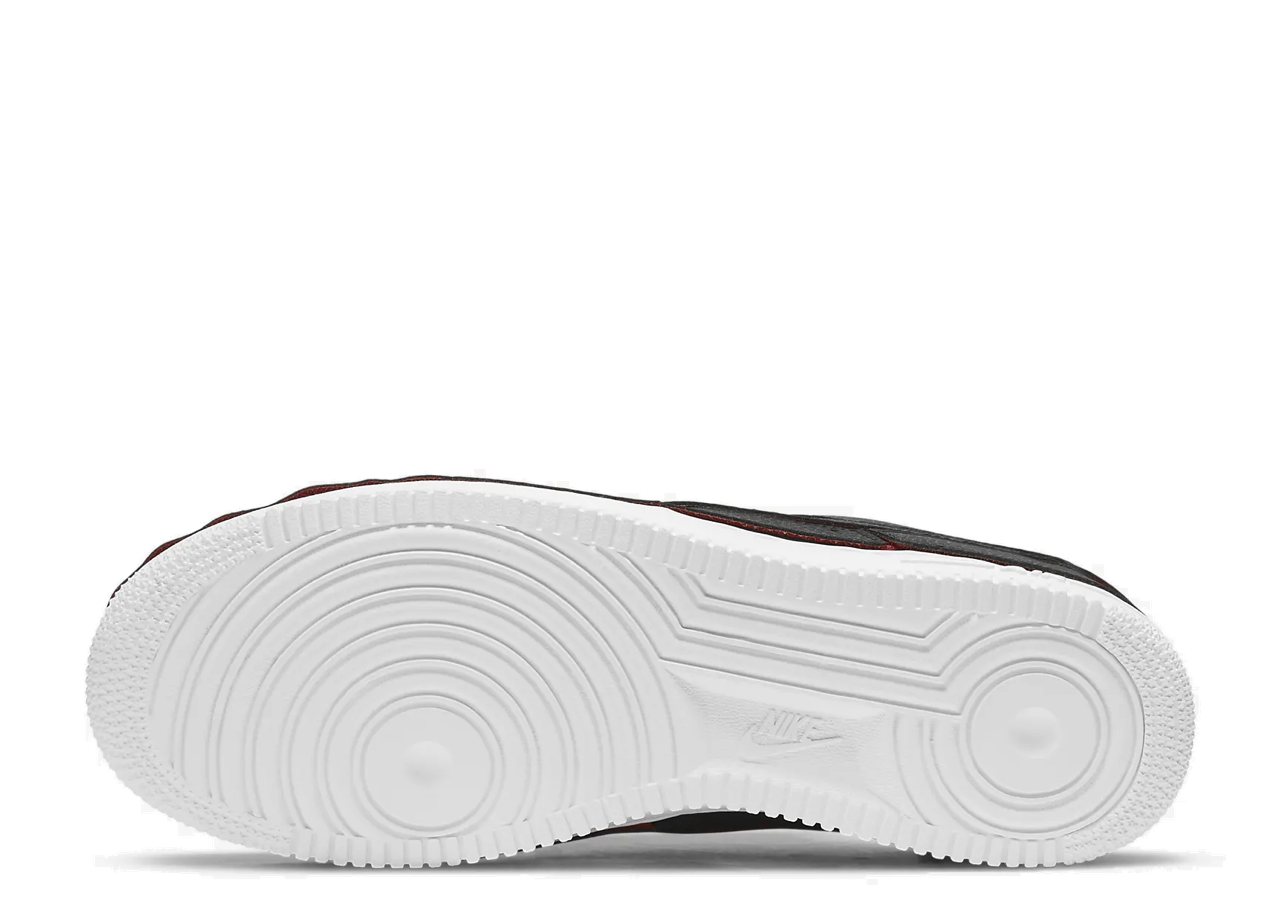 Nike Air Force 1/1 Black Chile Red - photo 4