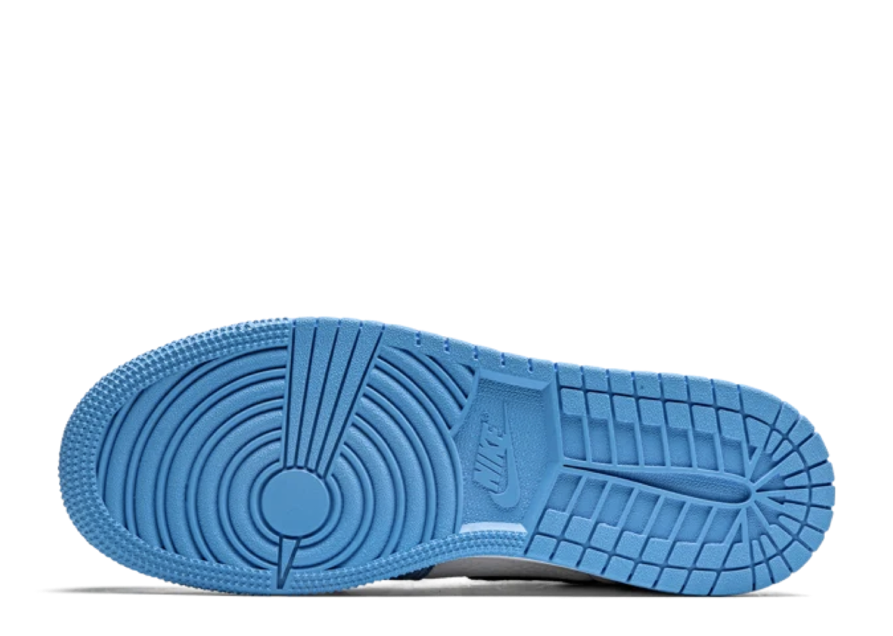 Air Jordan 1 Retro High White University Blue Black (Grade School) - photo 4