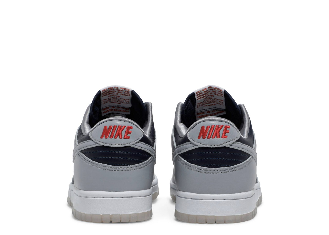 Nike Dunk Low College Navy Grey (Women's) - photo 3