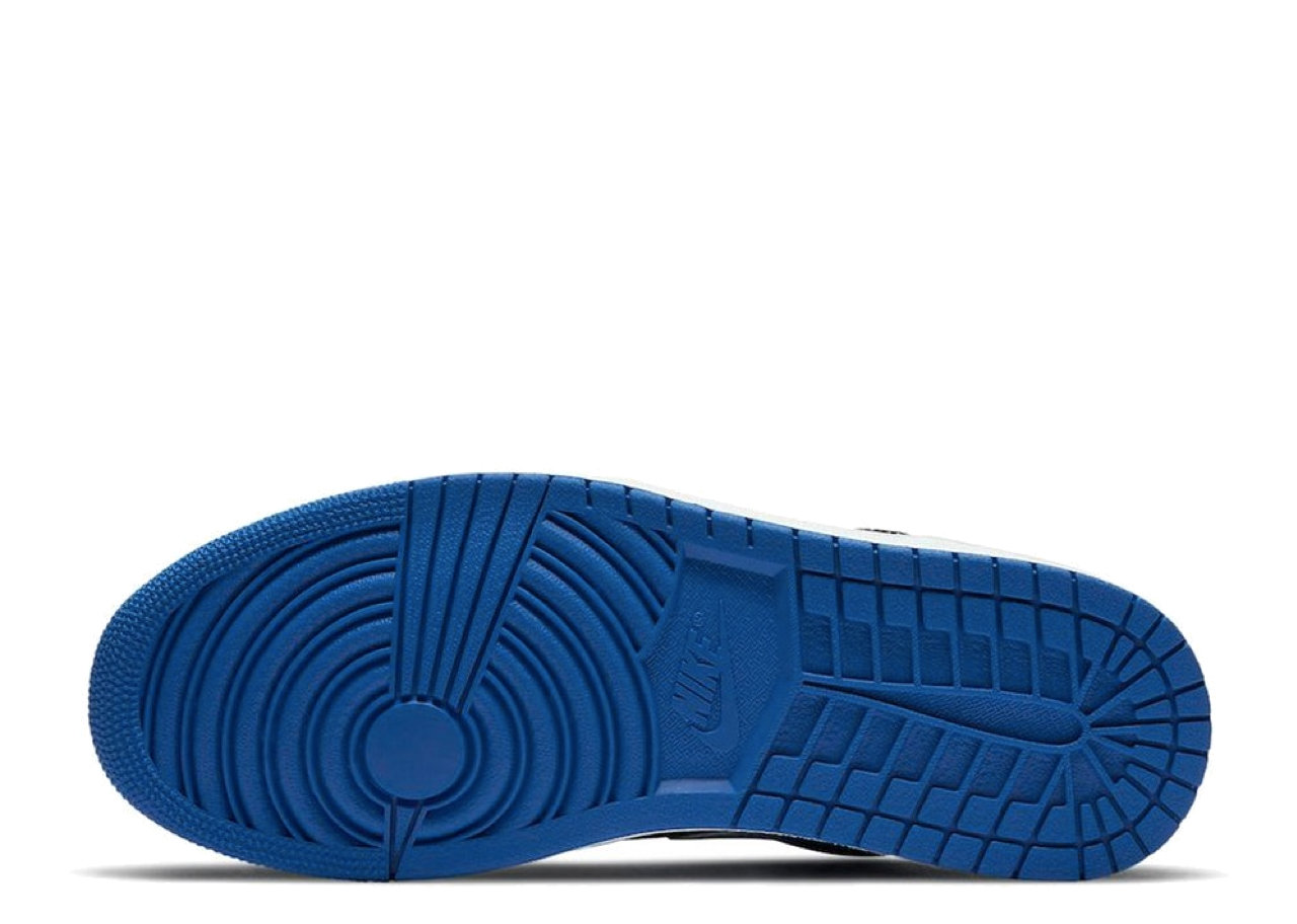 Air Jordan 1 Low Black Racer Blue - photo 4