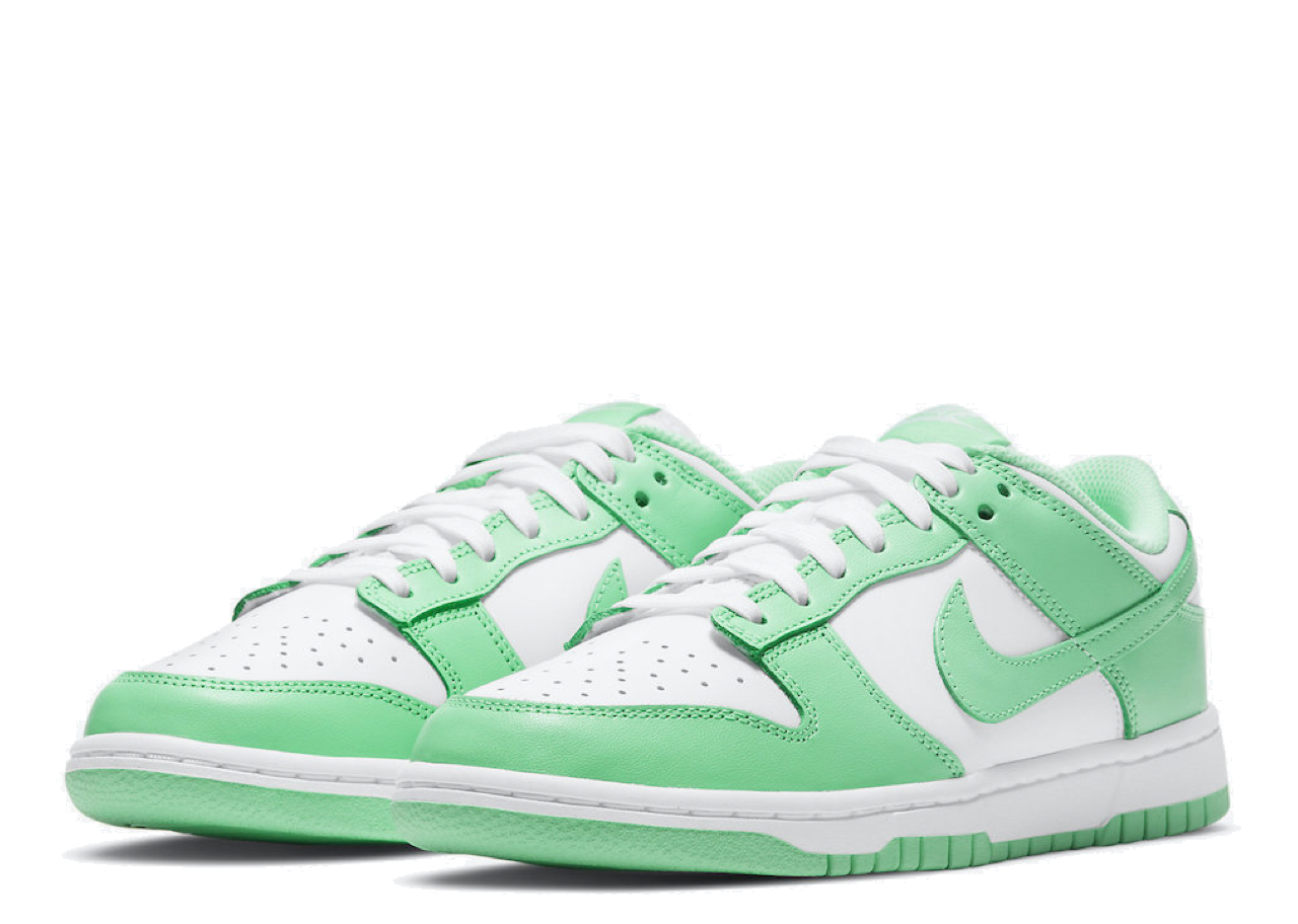 Nike Dunk Low Green Glow (Women's) - photo 2