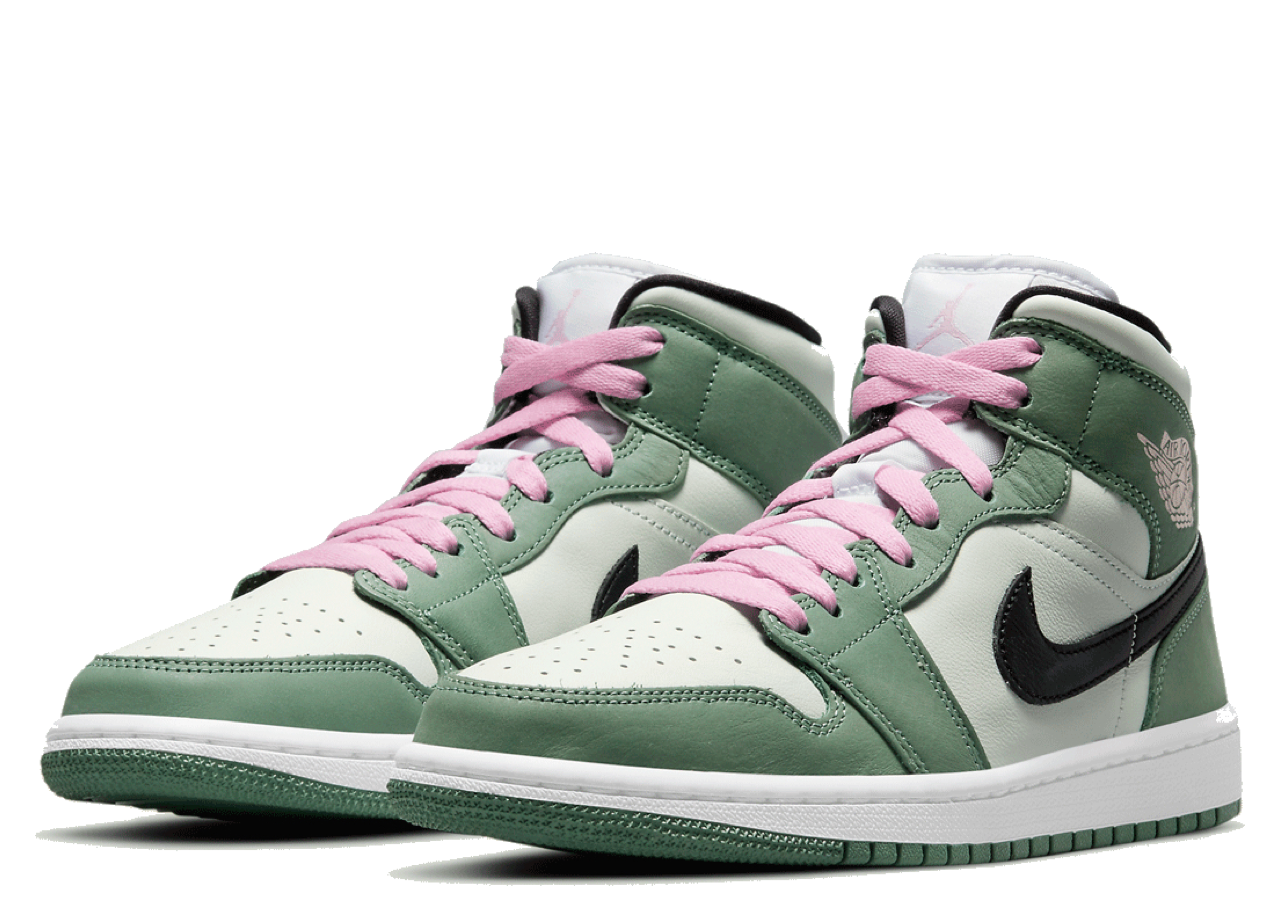 Air Jordan 1 Mid Dutch Green (Women's) - photo 2