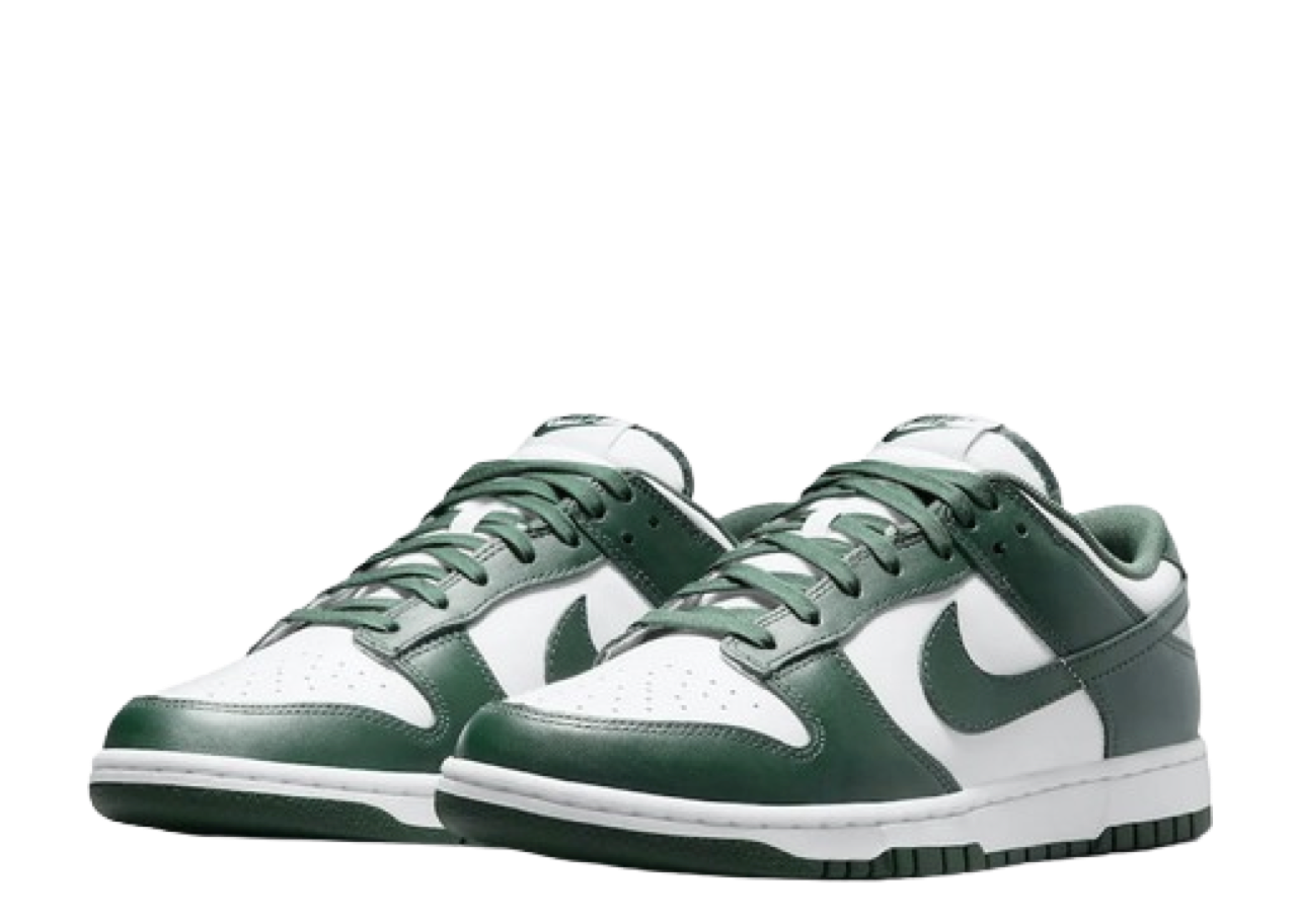 Nike Dunk Low Team Green - photo 2