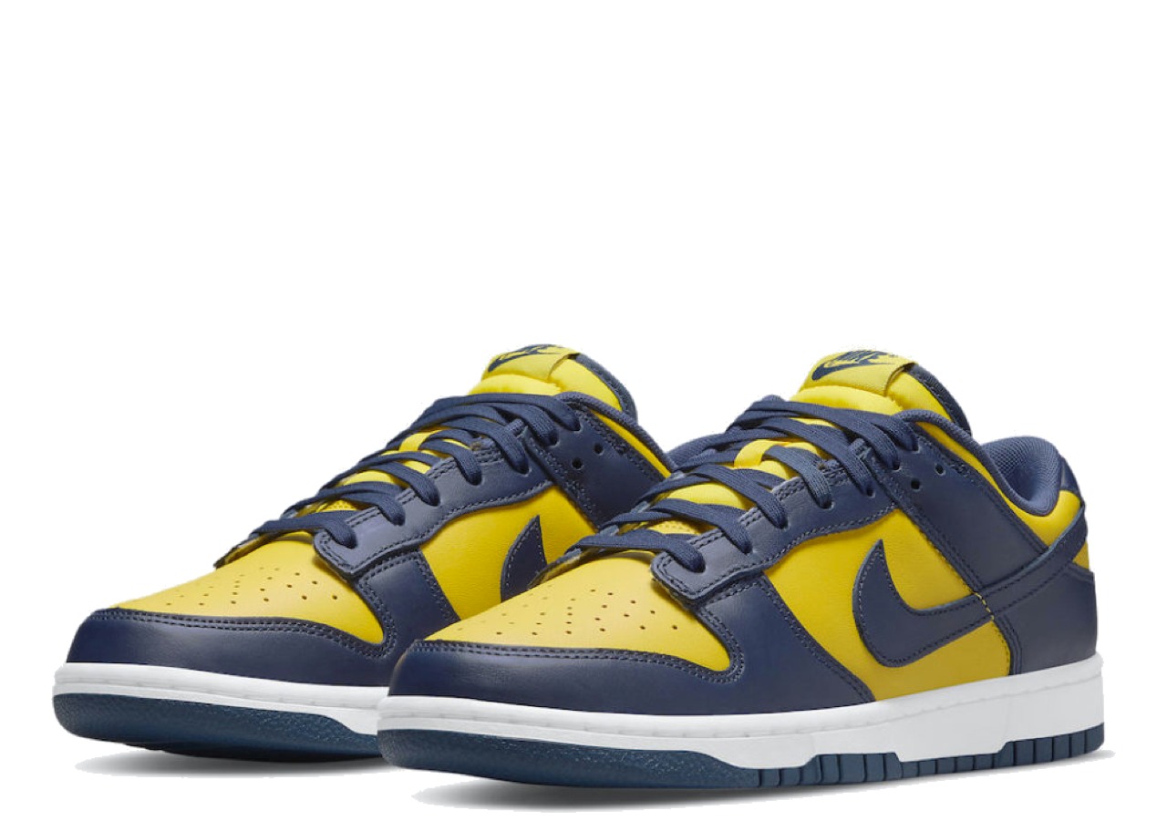 Nike Dunk Low Michigan (Grade School) - photo 2