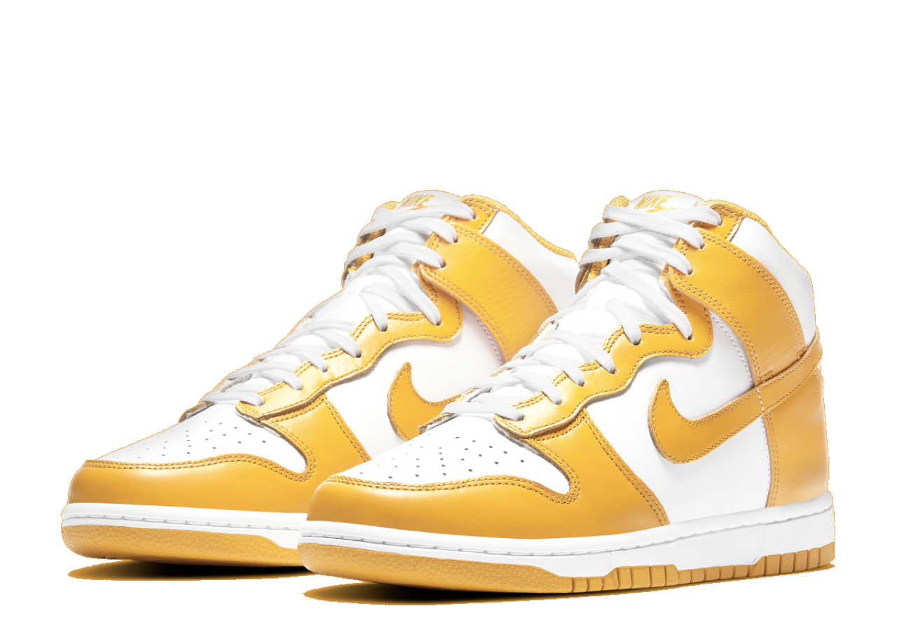 Nike Dunk High Dark Sulfur (Women's) - photo 2