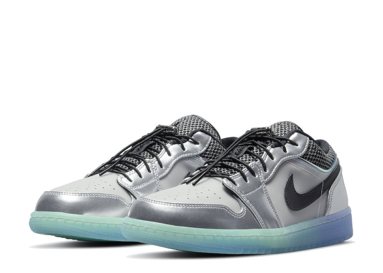 Air Jordan 1 Low Toggle Silver (Women's) - photo 2