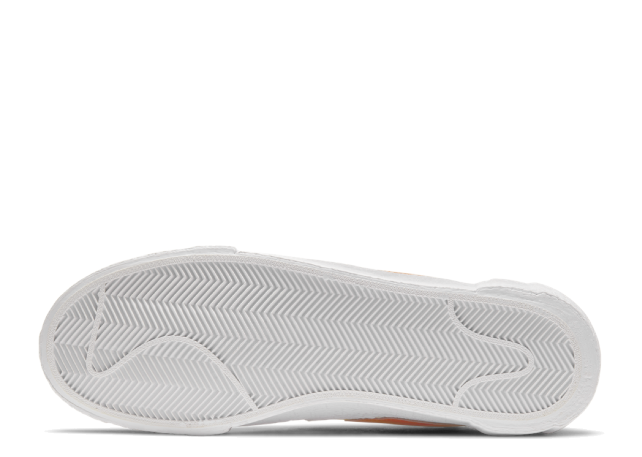 Nike Blazer Low sacai White Magma Orange - photo 4