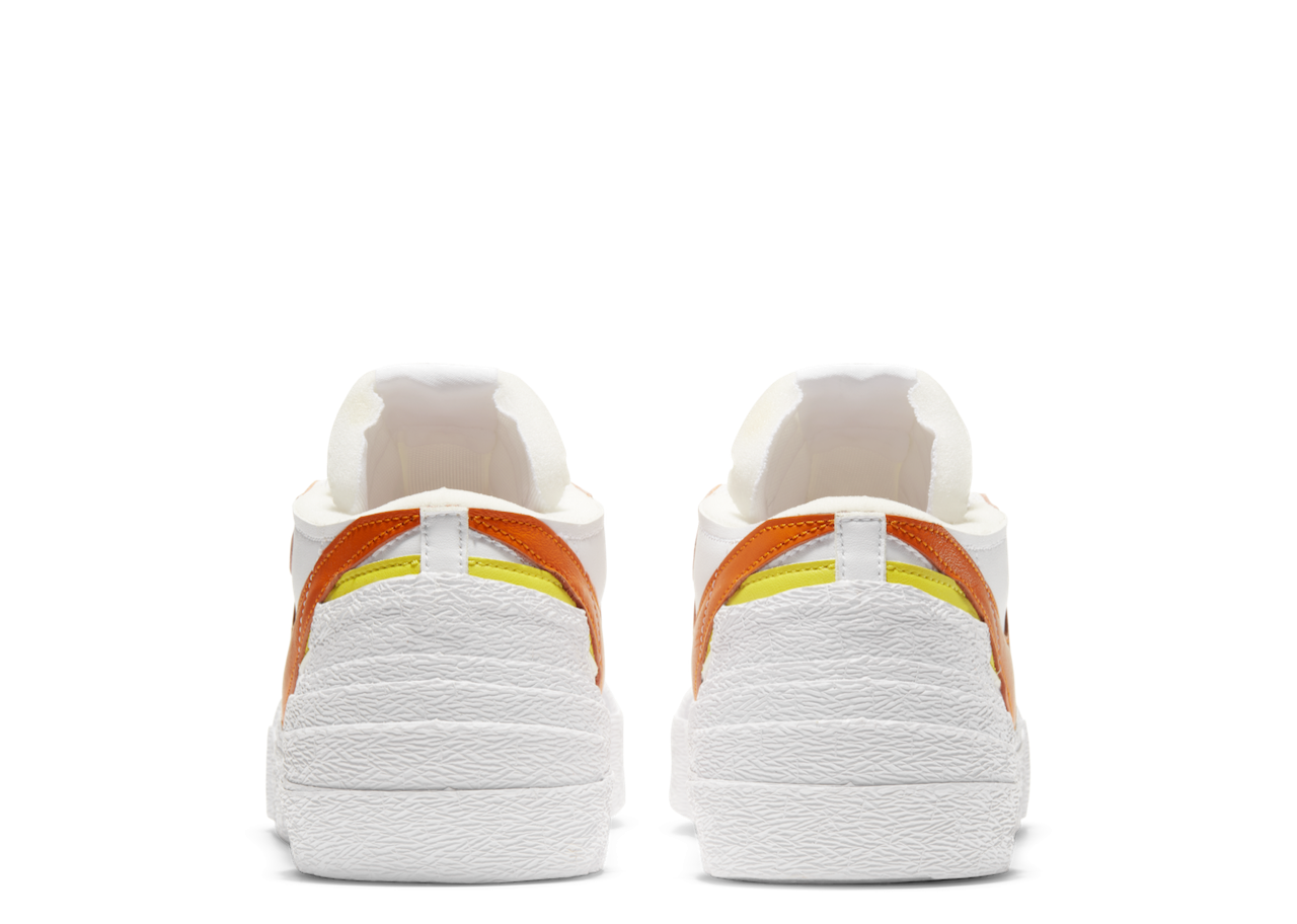 Nike Blazer Low sacai White Magma Orange - photo 3