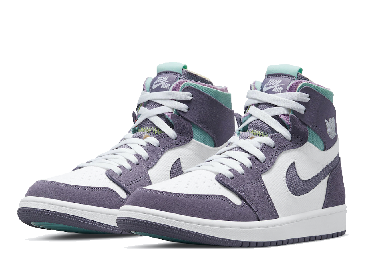 Air Jordan 1 High Zoom Air CMFT White Daybreak Tropical Twist - photo 2