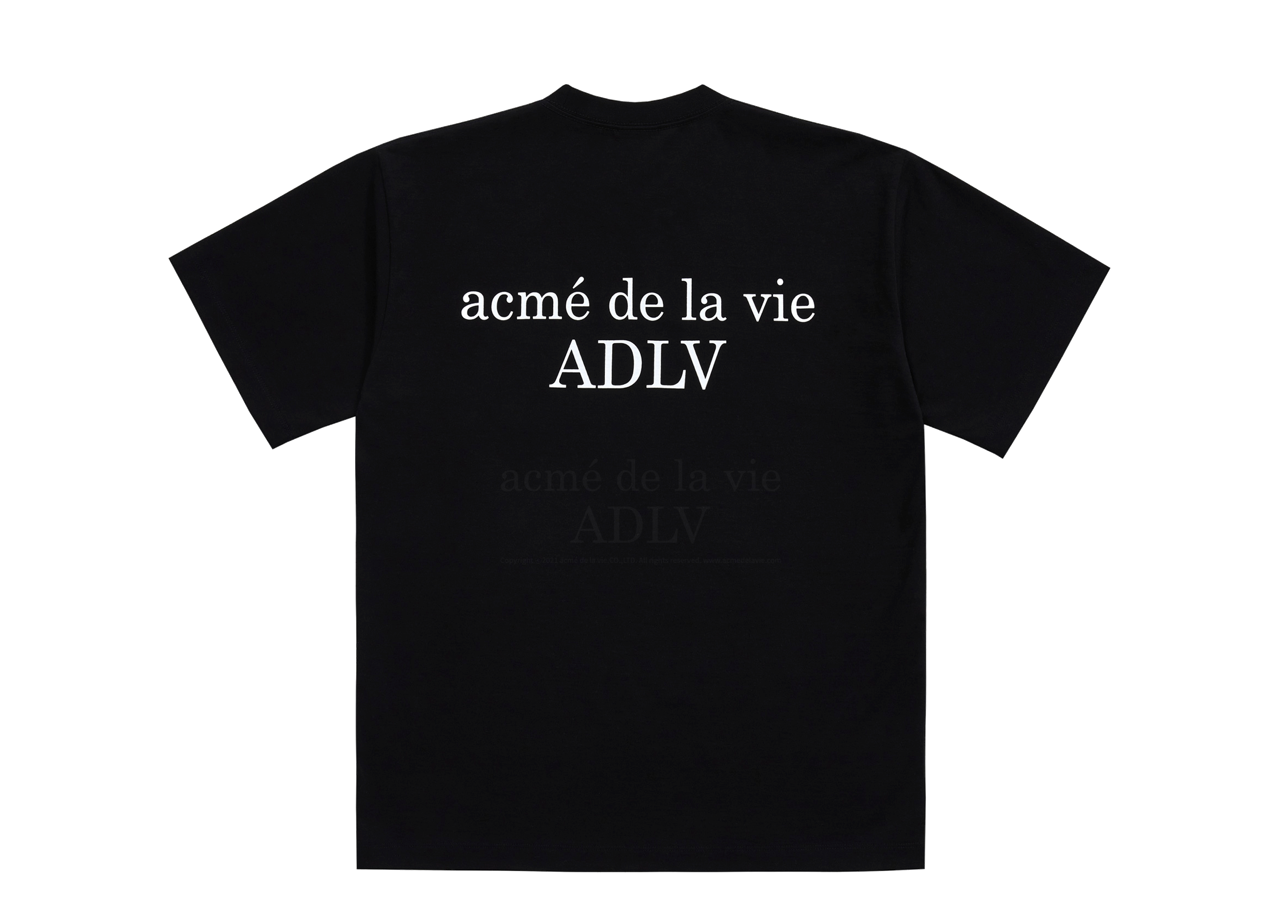 Acme De La Vie Baby Face Short Sleeve T-Shirt Black Astronaut - photo 2