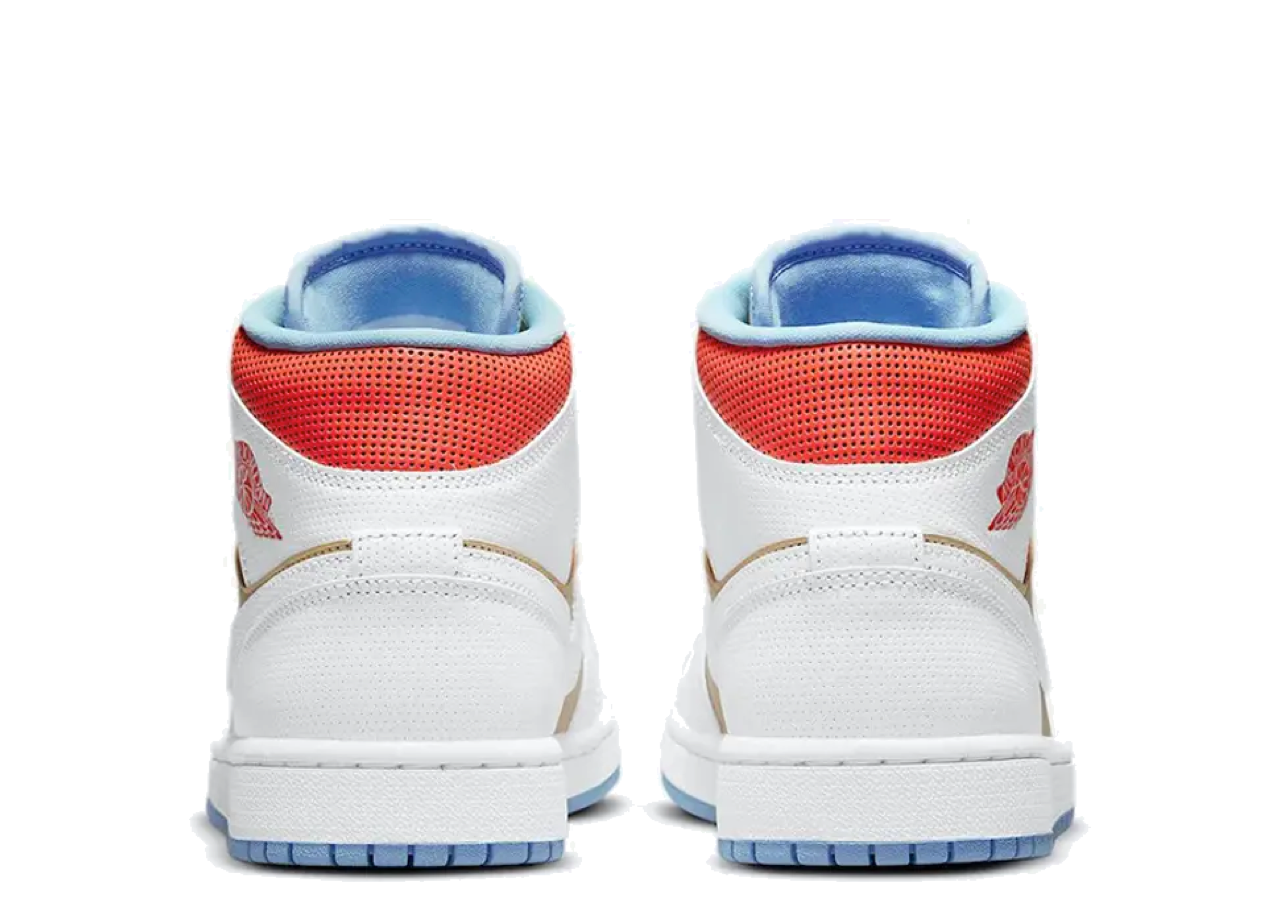 Air Jordan 1 Mid SE Sesame (Women's) - photo 3