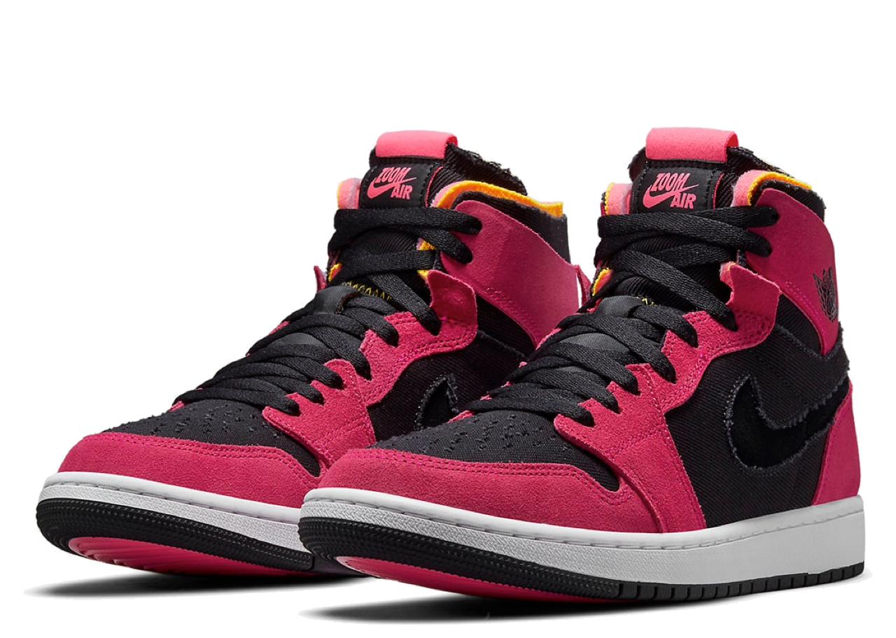Air Jordan 1 High Zoom Air CMFT Fireberry - photo 2