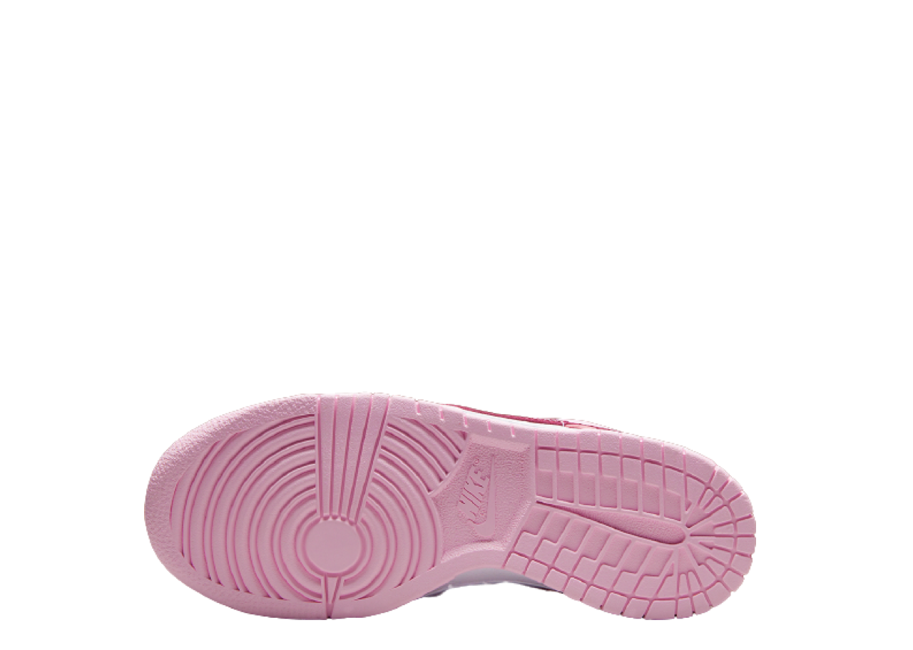 Nike Dunk Low Pink Red White (Toddler) - photo 4