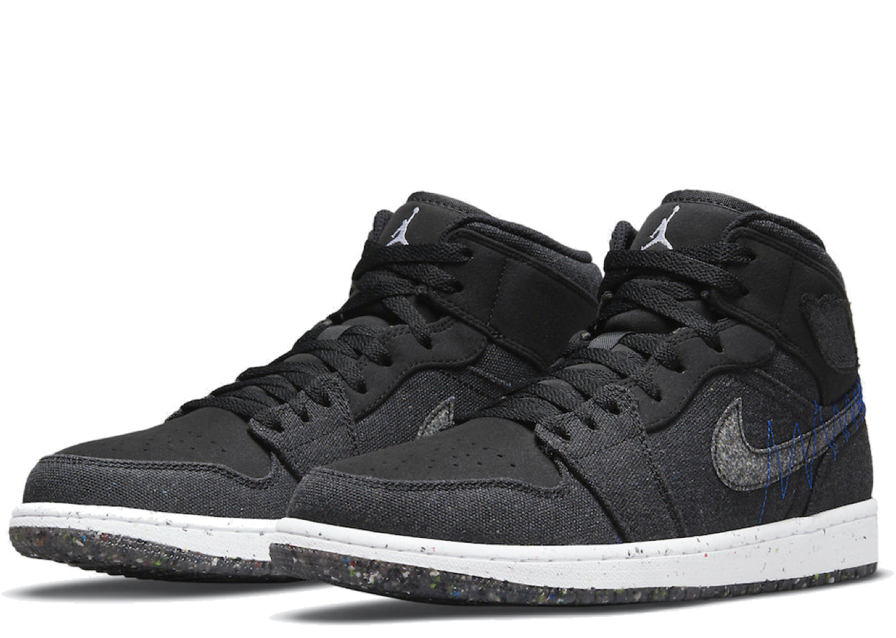 Air Jordan 1 Mid Crater Black - photo 2