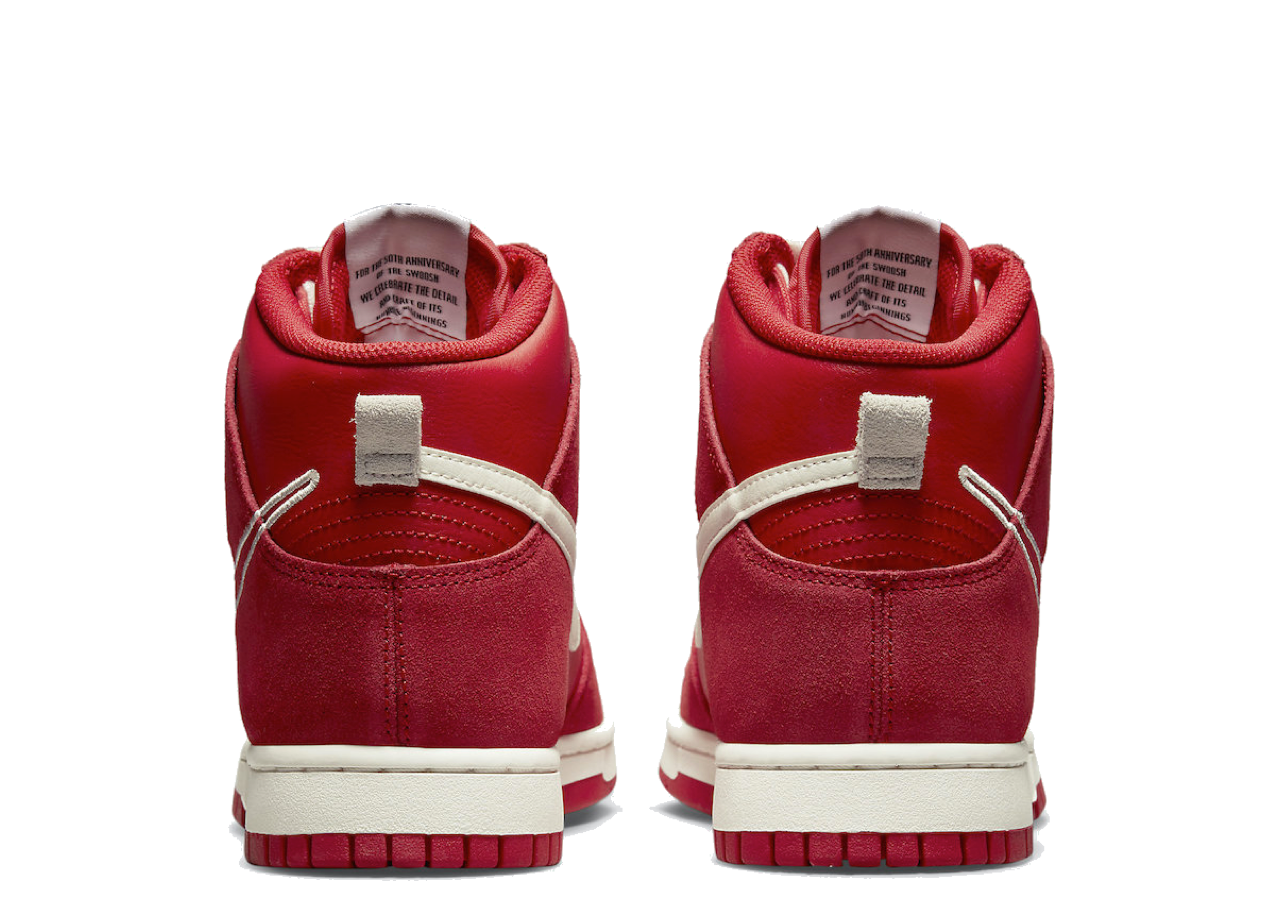 Nike Dunk High First Use Red - photo 3