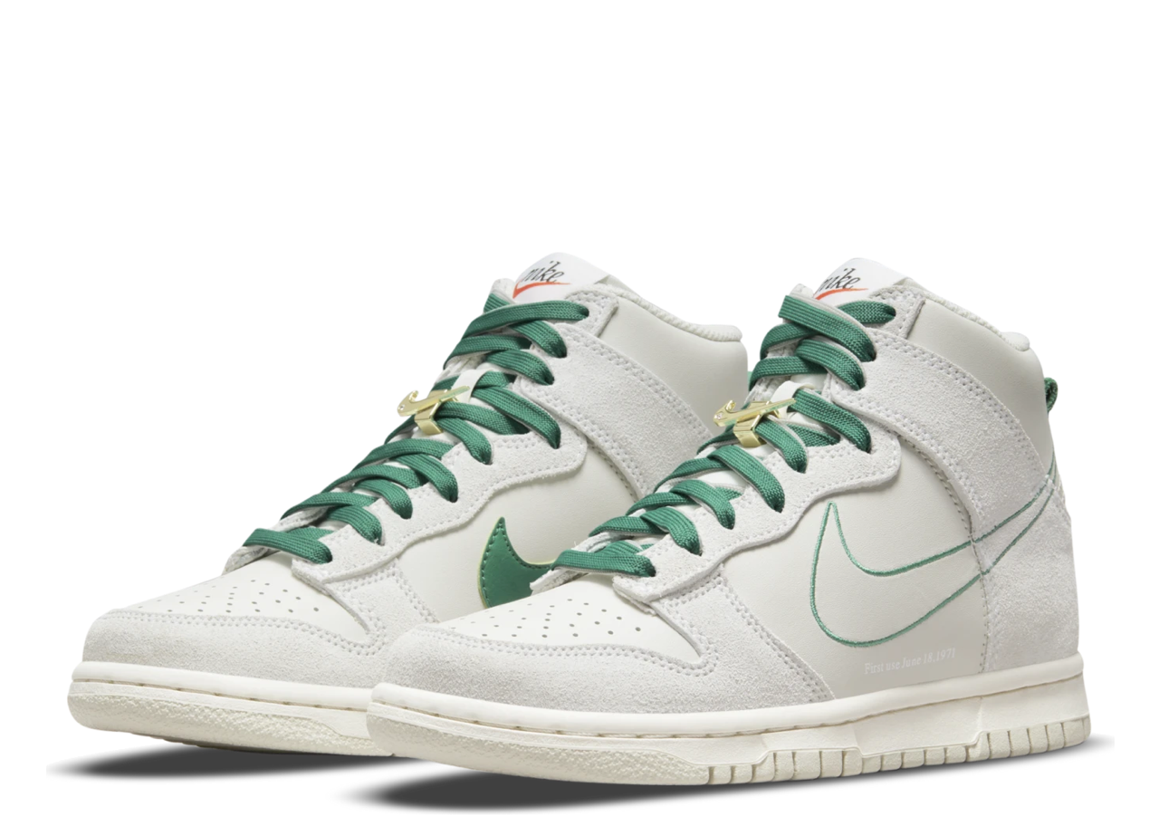 Nike Dunk High First Use Sail Green - photo 2