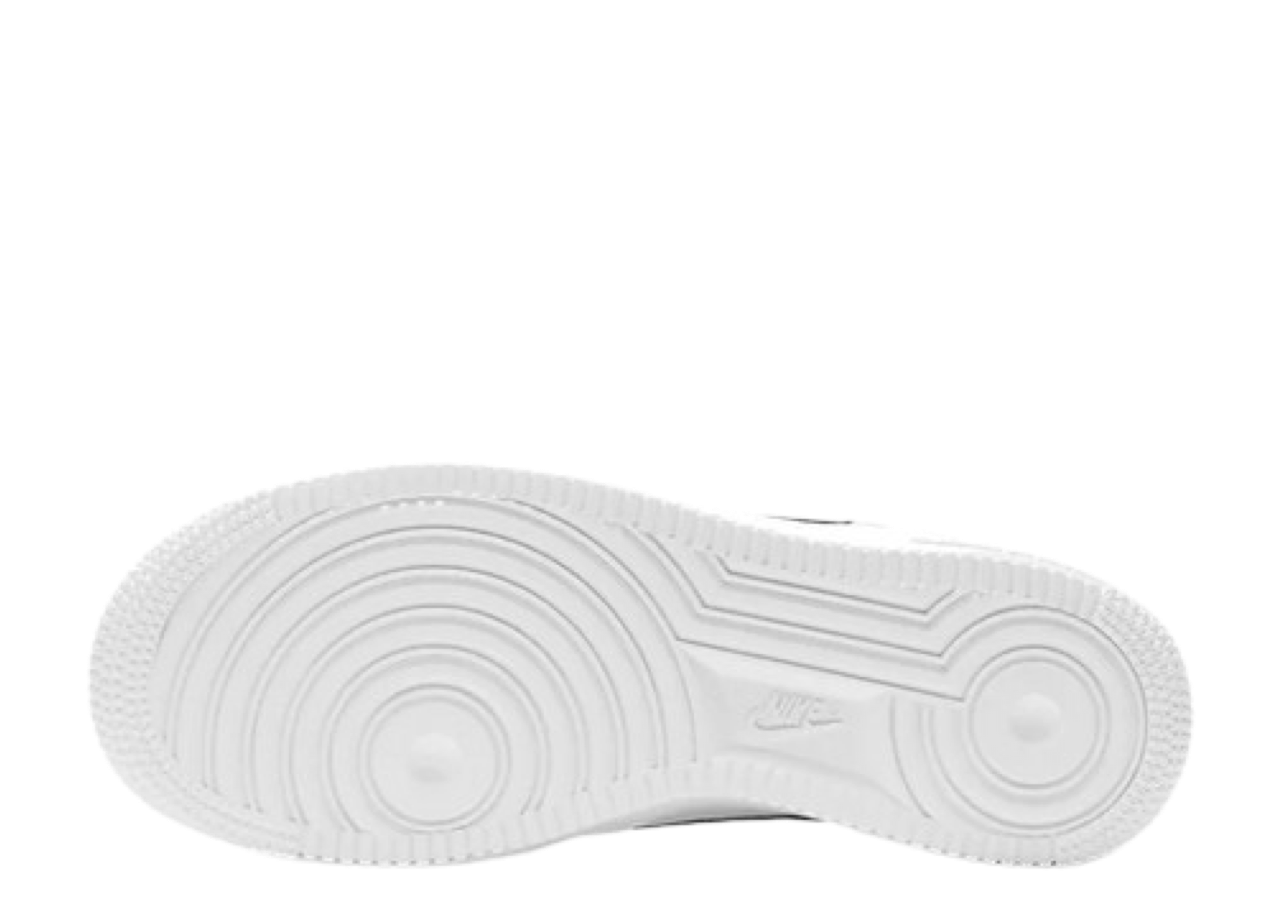 Nike Air Force 1 Low White Black (Grade School) - photo 4