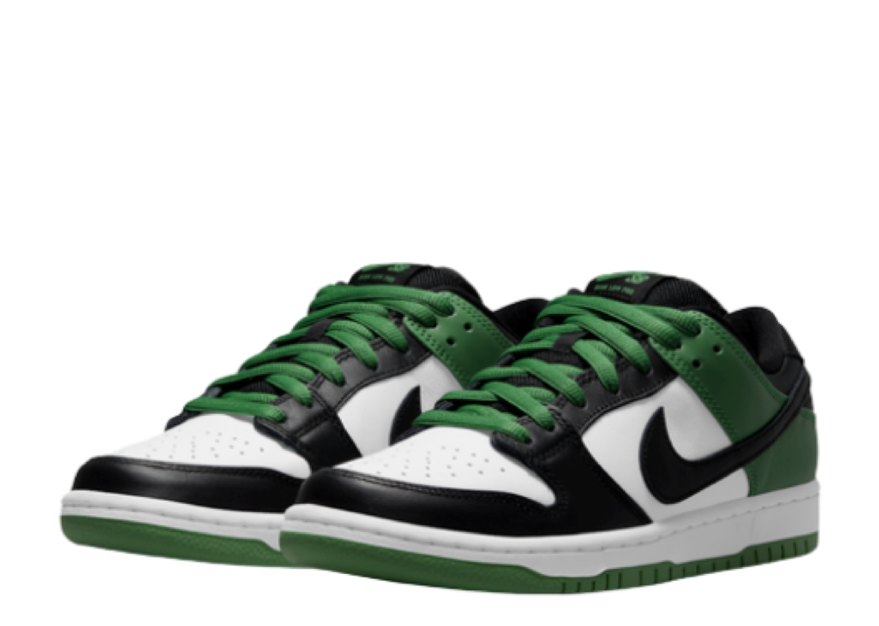 Nike SB Dunk Low Classic Green - photo 2