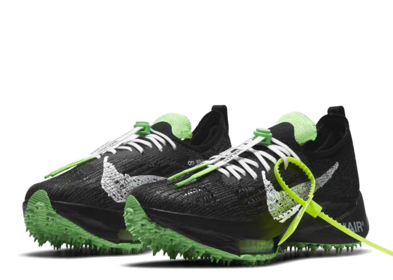 Nike Air Zoom Tempo NEXT% Off-White Black Scream Green - photo 2