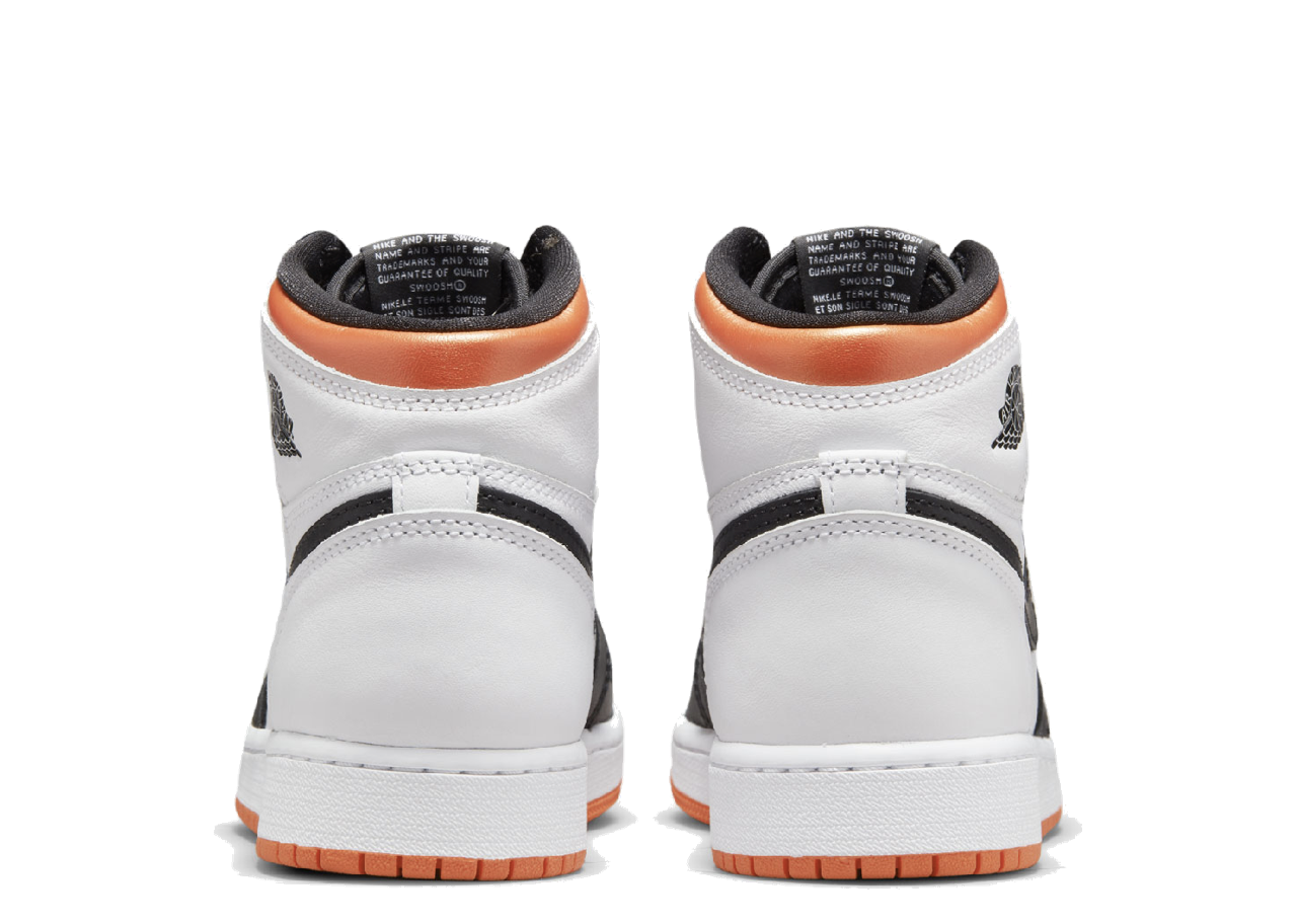 Air Jordan 1 High OG Electro Orange (Grade School) - photo 3