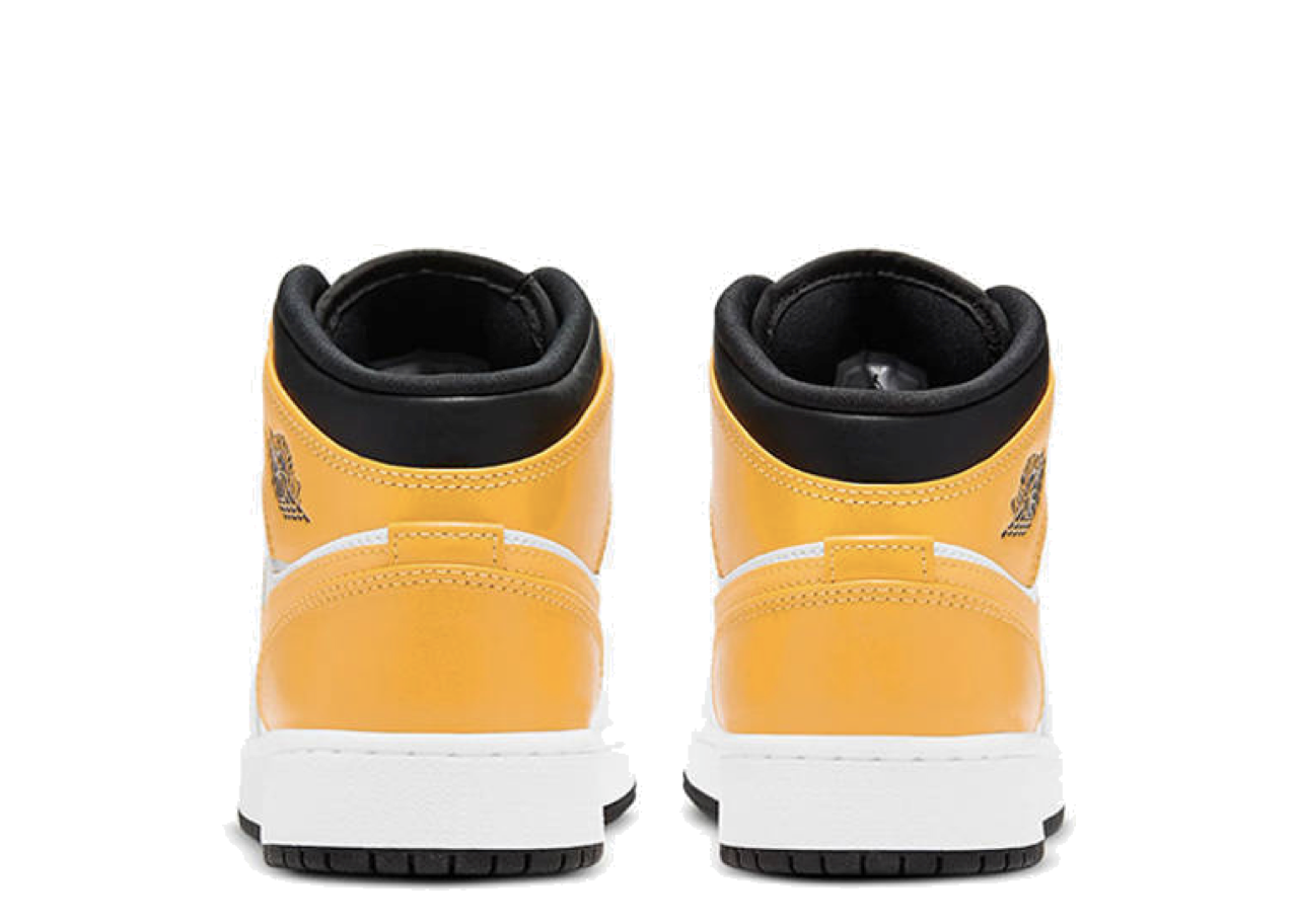 Air Jordan 1 Mid University Gold (Grade School) - photo 3