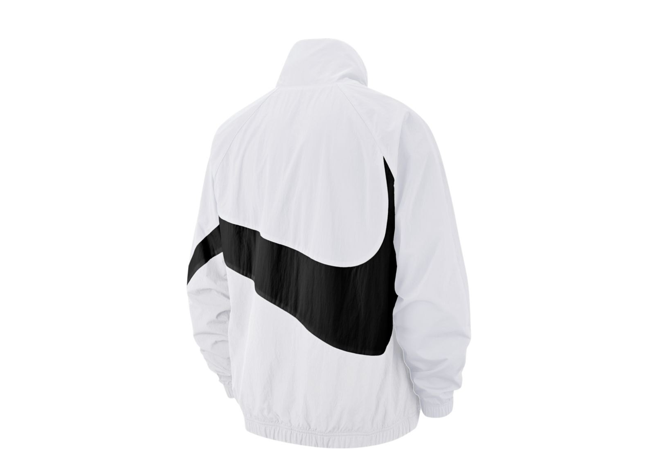 Nike Swoosh Windbreaker Jacket White - photo 2