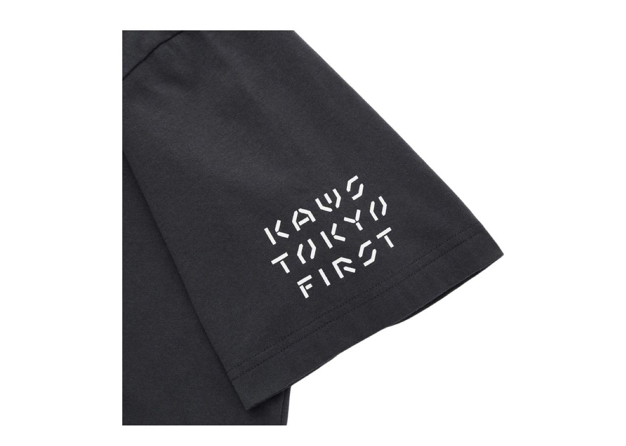 KAWS x Uniqlo Tokyo First Tee (Japanese Sizing) Dark Grey - photo 2