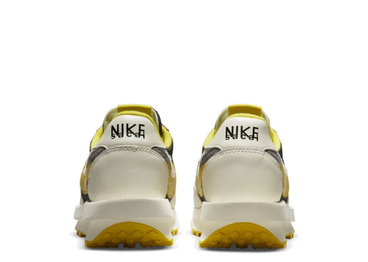 Nike LD Waffle sacai Undercover Black Bright Citron - photo 3