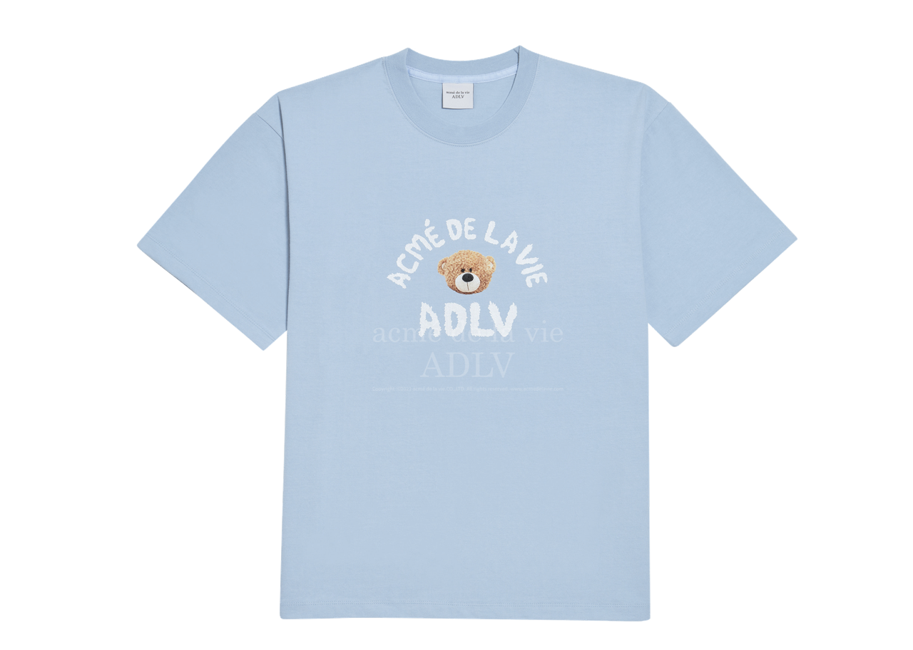 Acme De La Vie Teddy Bear Doll T-shirt Sky Blue - photo 2