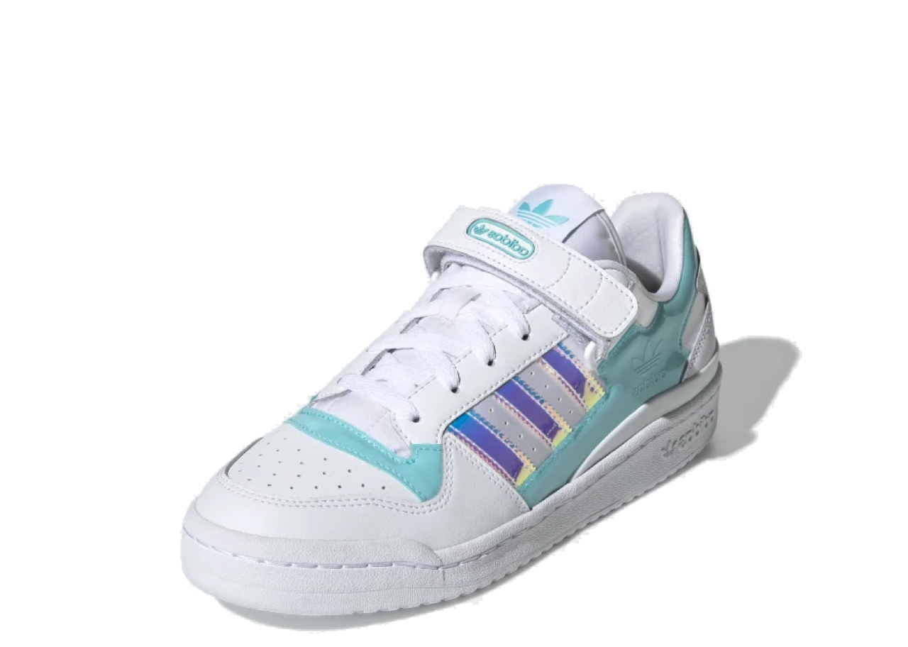 Adidas Forum Low Cloud White Pulse Aqua - photo 2