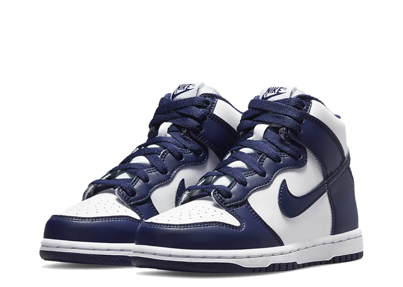 Nike Dunk High Championship Navy (Pre-School) - photo 2