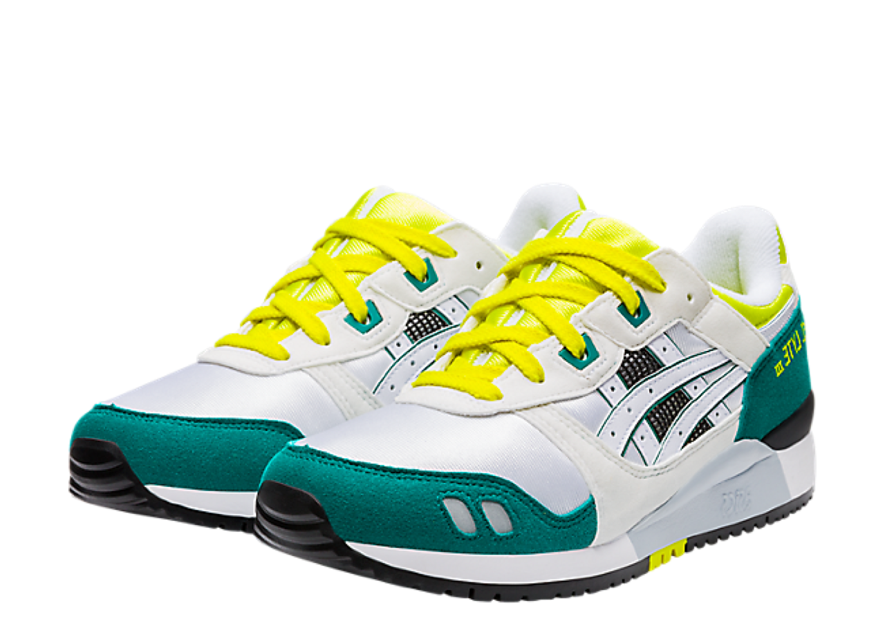 Asics Gel-Lyte III OG White Green Yellow (Women's) - photo 2