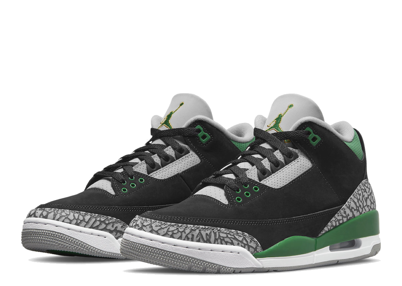 Air Jordan 3 Retro Pine Green - photo 2