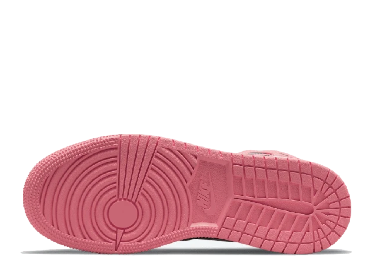 Air Jordan 1 Mid Coral Chalk (Grade School) - photo 4