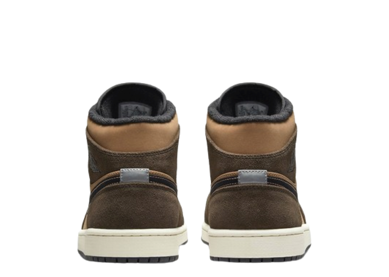 Air Jordan 1 Mid SE Dark Chocolate - photo 3
