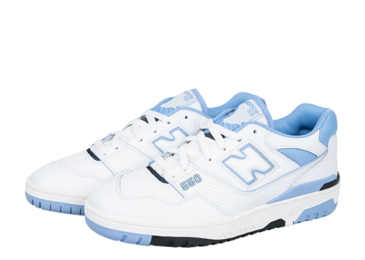 New Balance 550 UNC White University Blue - photo 2