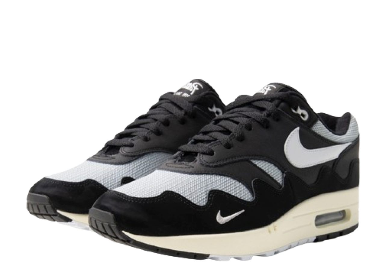 Nike Air Max 1 Patta Waves Black (with Bracelet) - photo 2