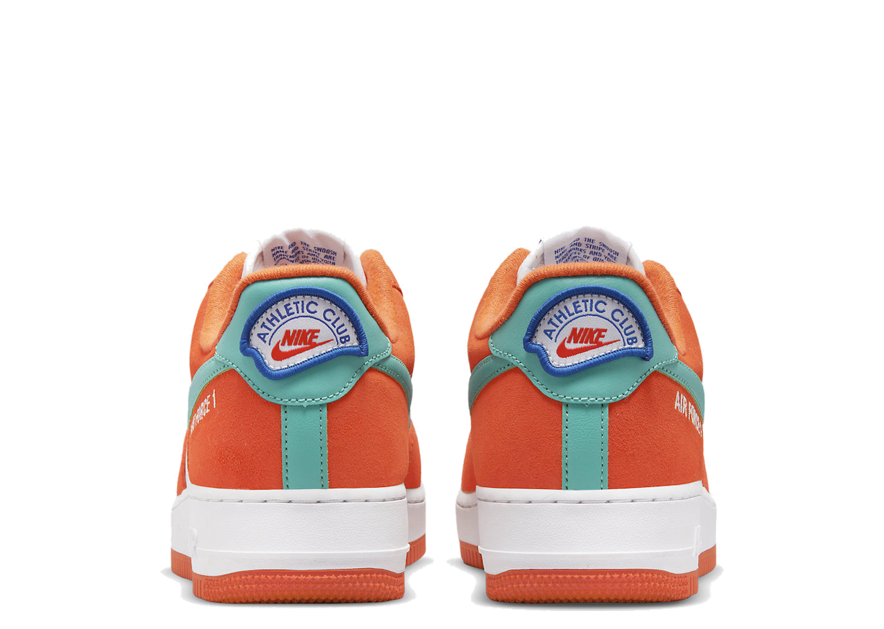 Nike Air Force 1 Low Athletic Club White Orange - photo 3