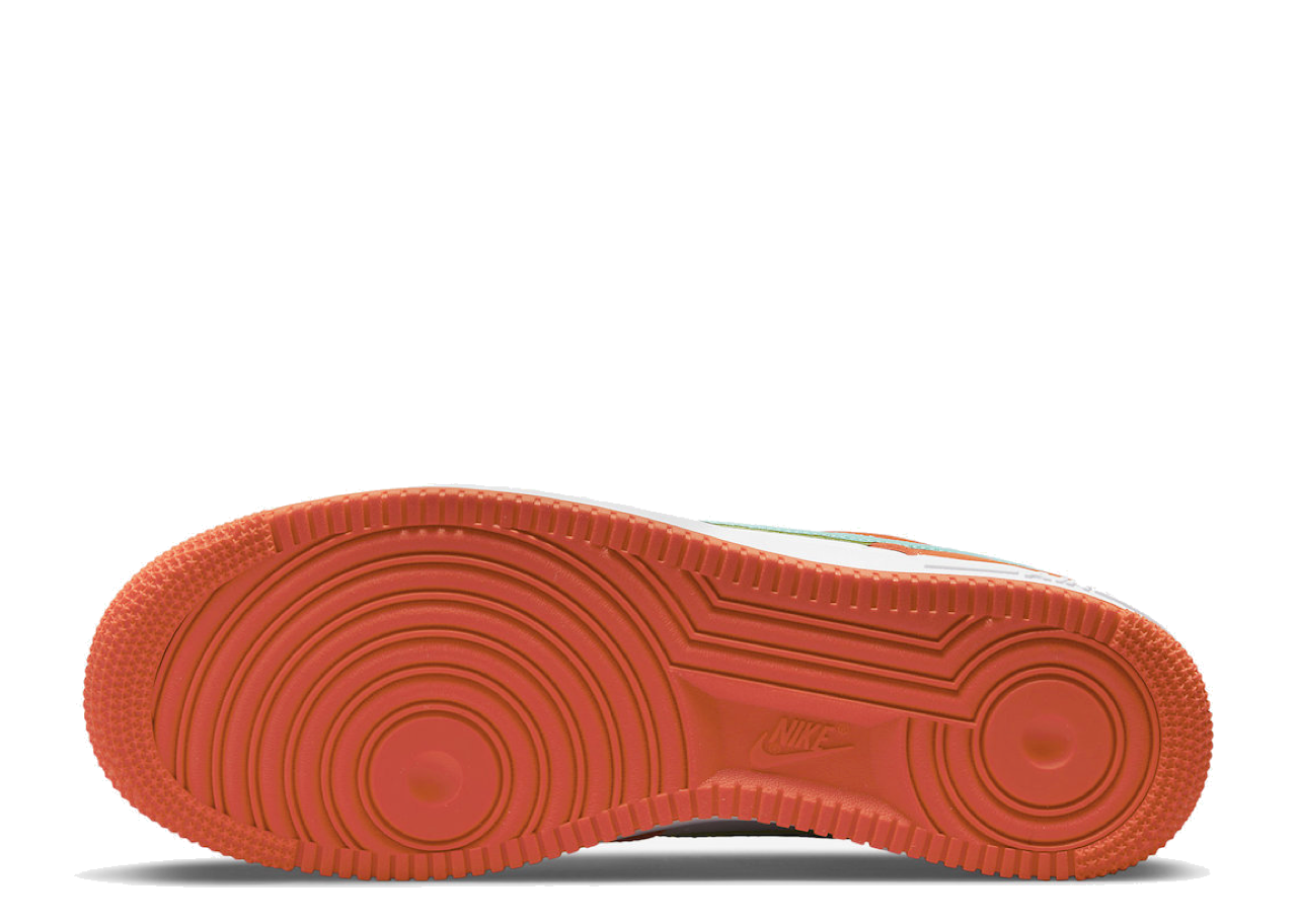 Nike Air Force 1 Low Athletic Club White Orange - photo 4