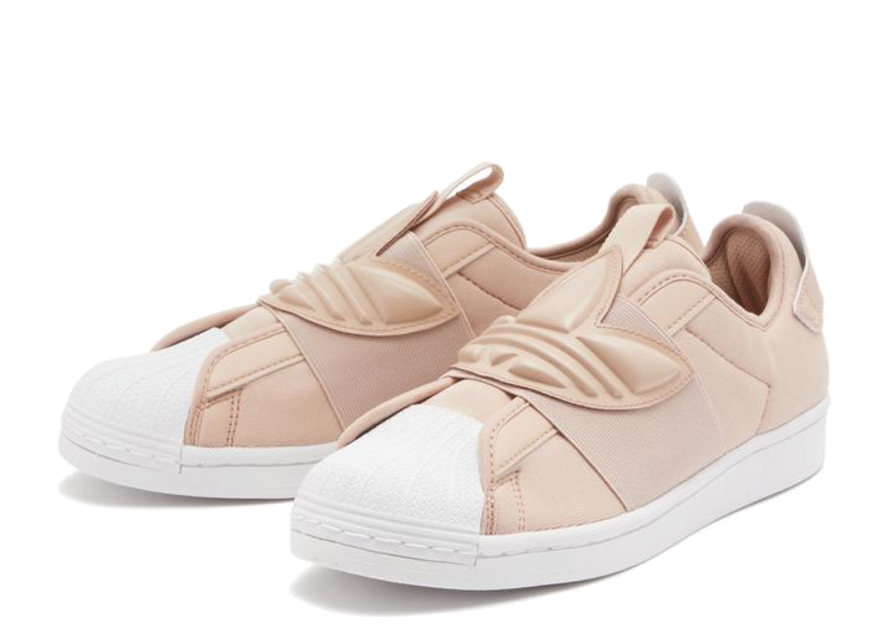Adidas Superstar Slip-on Shoes Pink White - photo 2